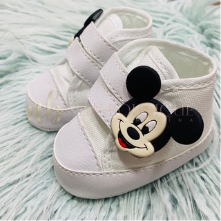 Tenis Sapato De Bebê Desenho Mickey Mouse e Minnie Masculino Feminino Macio Envio Rapido (1)