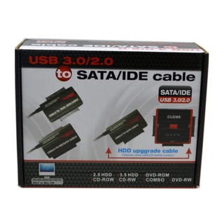 USB 2.0 3.0 para IDE SATA 2.5 3.5 Cabo adaptador conversor HD para disco rígido de 2,5/3,5 polegadas