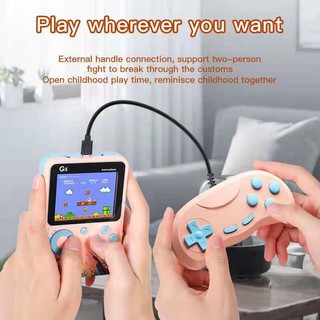 G5 Retro Portable Mini Handheld Video Game Console 8-Bit 3.0 Inch Color LCD Kids Color Game Player Built-in 500 games (9)