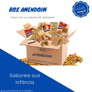 Caixa de Guloseimas - Amendoim