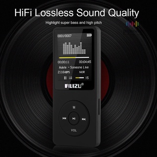 RUIZU X02 8GB 1.8in MP3 MP4 Player HiFi Lossless Sound Quality Stop Watch TF Card FM Radio Recording E-book Calendar Timing (5)