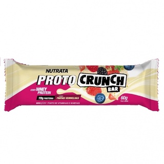 Proto Crunch Bar (60g)- NUtrata - Frutas Vermelhas