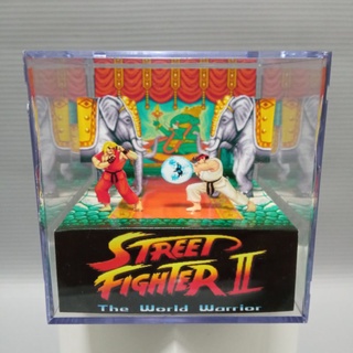 Cubo Diorama Street Fighter 2 Modelo 2
