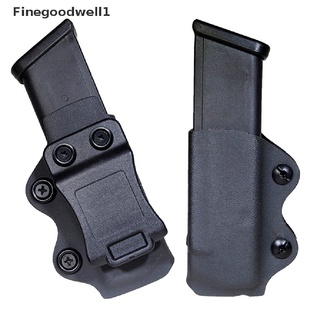 Finegoodwell1 IWB/OWB Gun Holster Single Magazine Case Fits Glock 17 19 26/23/27/31/32/33 M9 Jelly (1)