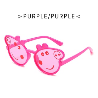 Óculos De Sol De Sol Infantil Fofo Peppa Pig Com Uv400 (6)