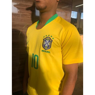 Camiseta Masculina Selecao Brasil 100%Qualidade