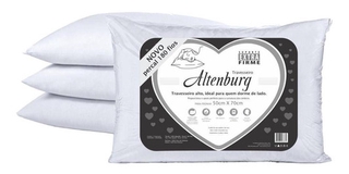 Travesseiro Extra Firme Percal Altenburg Branco