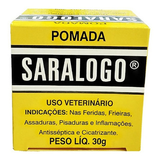Pomada Cicatrizante Saralogo Para Cães 30g (3)