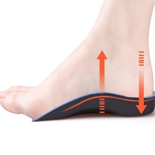 1 Pair 3/4 Women Orthotic Insoles Pads Heel Arch Support Plantar Fasciitis Massage Flat Feet Pads Useful New Arrival