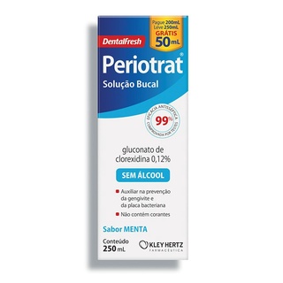 Enxaguante Bucal Periotrat Menta 250ml Sem Alcool = Periogard (1)