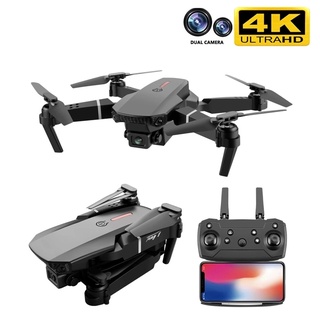 Drone E88 Pro 4K Hd Dual Camera Posicionamento 1080P WiFi FPV Nova 2021 Altura De Retenção Profissional De Controle Remoto Quad-Axis Aircraft