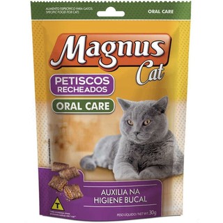 PETISCO RECHEADO MAGNUS CAT ORAL CARE 30GR