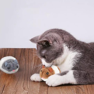 Rato Ratinho Brinquedo Com Vibração E Catnip Para Gatos