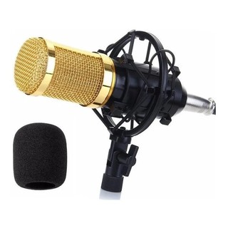 Microfone Estúdio Profissional Condensador Andou Bm +800