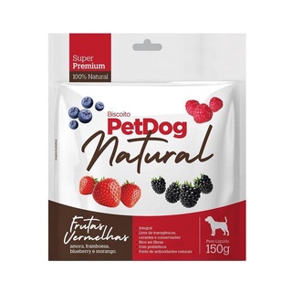 Biscoito Natural Pet Dog Frutas Vermelhas 150g