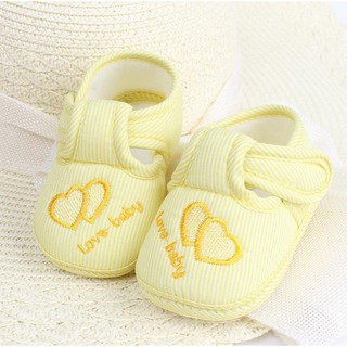Bebê Unissex Adorável Sola Macia À Prova De Derrapagem Sapatos 0-12 Meses Sunny (3)