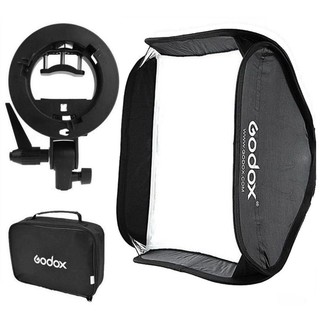 Softbox 60X60 para Flash Speedlite Nikon Canon Pentax Fuji modelo SFUV6060 Godox (1)