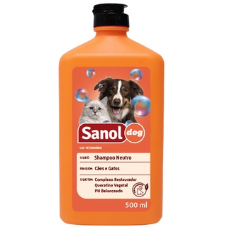 Condicionador De Pelos Neutro Sanol Dog 500ml