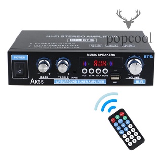Mini Amplificador De Potência De Áudio Ak35 Portátil Amplificador De Som Amp Para Carro E Casa