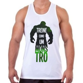 Camiseta Regata Academia Hulk Monstro Treine Sport - No Sense