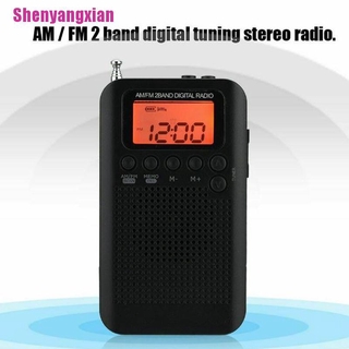 Sheny Receptor Portátil Digital Estéreo Rádio Fm Am Sw Vhf Cb (7)