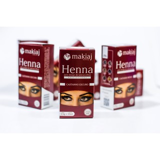 Henna (Rena) Para Desing De Sobrancelhas Makiaj