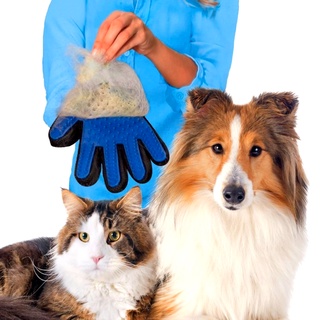 Luva Para Escovar Cachorro Tira Remove Pêlos Pets Cães Gatos