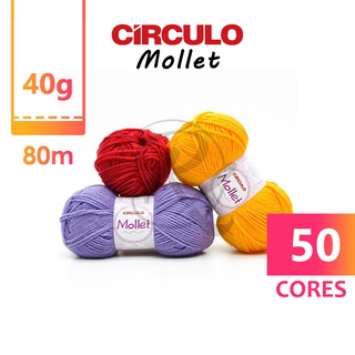 Lã Mollet Círculo Novelo 40g - 80m