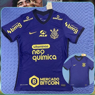 2021/2022 Corinthians III Player Version de Futebol Versão do Jogador Camisa