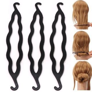 Magic Hair Styling Accessories Hair Clip DIY Hair Braiding Braider Tool Set Twist Bun Barrette Elastic Women Headband (3)