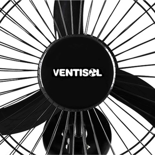 Ventilador De Parede Ventisol 50cm New Grade Preto - 127V (5)