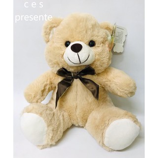 Urso De Pelúcia 24cm Com Laço Presente Para Namorada / Criança