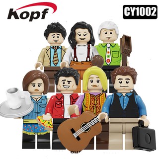 Brinquedo De Montar Lego Minifigures Cy1002 American Drama Friends (1)