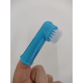 Kit Higiene bucal para pet, 1 escova de dente, + 2 dedeira (2)