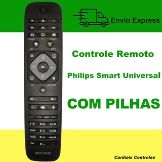 Controle Remoto TV Philips Universal LCD LED SMART