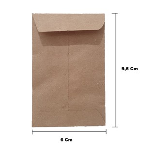 mini envelope lembraças artesanato enfeite 10 unds 6x9,5 cm (2)