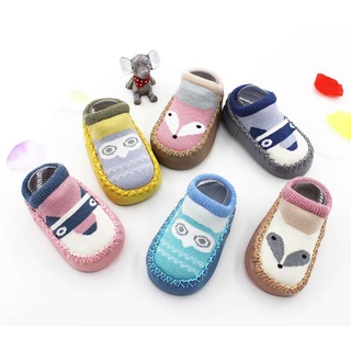 0-18M 2020 Baby Toddler Socks Soft Bottom Non-slip Baby Footwear Cartoon Children Floor Socks