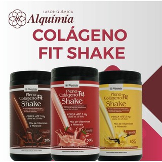 Shake Emagrecedor Pleno Colágeno Fit Mix de Vitaminas e Minerais - 300grs Alquimia (1)