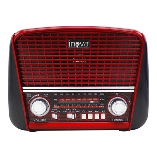 Rádio Inova FM/AM Usb/sd/tf Recarregável RAD-8391