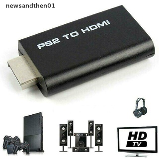 Jornende01 PS2 Para HDMI 480i/480 P/576i Conversor De Áudio E Vídeo Com Saída De 3.5mm Lente Em Estoque