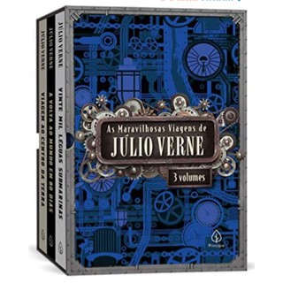 Box As maravilhosas viagens de Júlio Verne - 3 livros