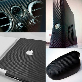 Adesivo Fibra De Carbono Para Envelopamento Notebook Celular 30x50 cm