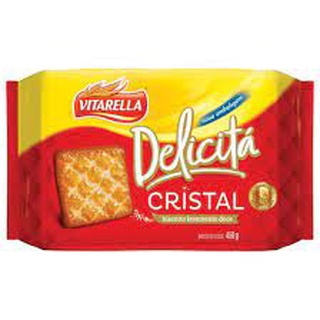 Biscoito Delicita Cristal - Vitarella - ACIMA DE 3 = R$ 7,06