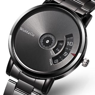 Relógio de Pulso WoMaGe de Quartzo com Estilo Exclusivo Masculino Luxuoso