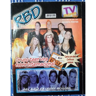 Kit Pôsteres RBD REBELDE+Álbum de figurinhas