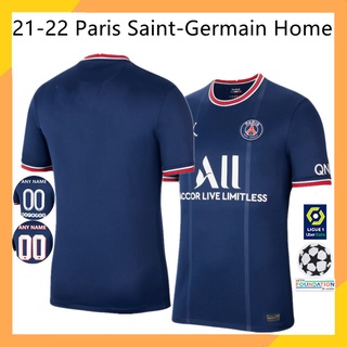 Camisa Paris Saint-Germain Home 21-22 Grau: AAA Camisa de Futebol PSG para Homem (1)