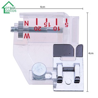 Máquina De Costura Ajustável / Kit De Encaixe Para Máquina De Costura Bias Fichário Presser (3)