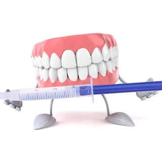 Kit de gel clareador de dentes com luz LED 3/7/10pcs (4)