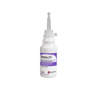 Riohex Clorexidina 2% 100ml Solução C/ Tensoativos