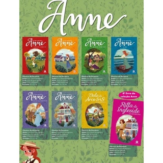 Kit Coleção 8 Livros Anne With E De Green Gables Ciranda (2)